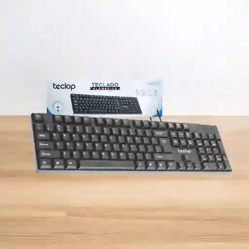 Teclado Alámbrico Usb Español Portatil Computador