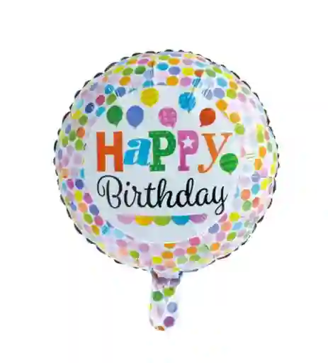 Globo Metalizado18" Con Helio Certificado Tgc