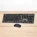 Combo Teclado Y Mouse Color Negro