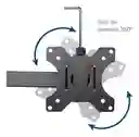 Soporte Doble De Monitor / Montaje Facil En Escritorio / De 13" A 27" Vesa