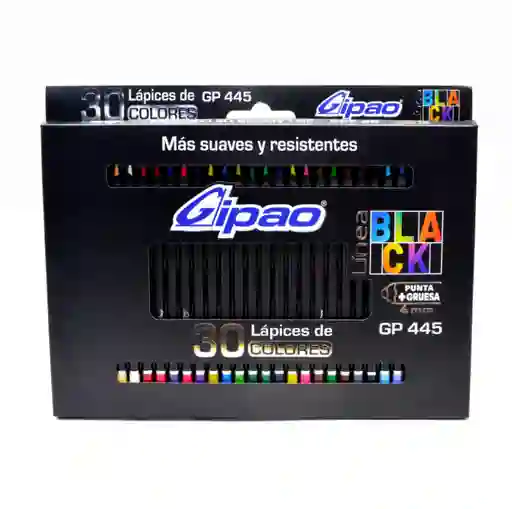 Color Gipao X30 Linea Black Unipunta 4mm (gp-445)