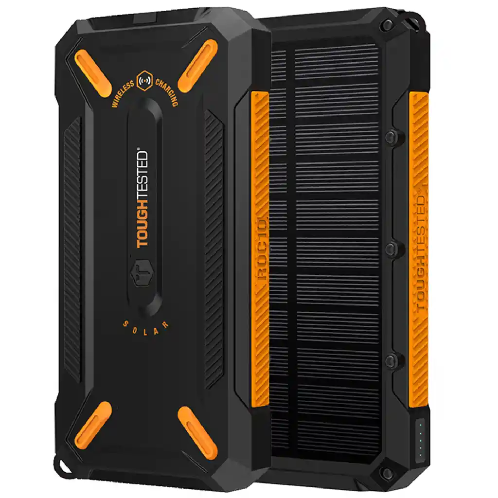 Toughtested Powerbank Solar Roc10 10000 Mah