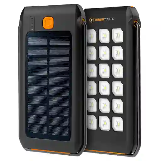 Toughtested Powerbank Solar Led10 10000 Mah