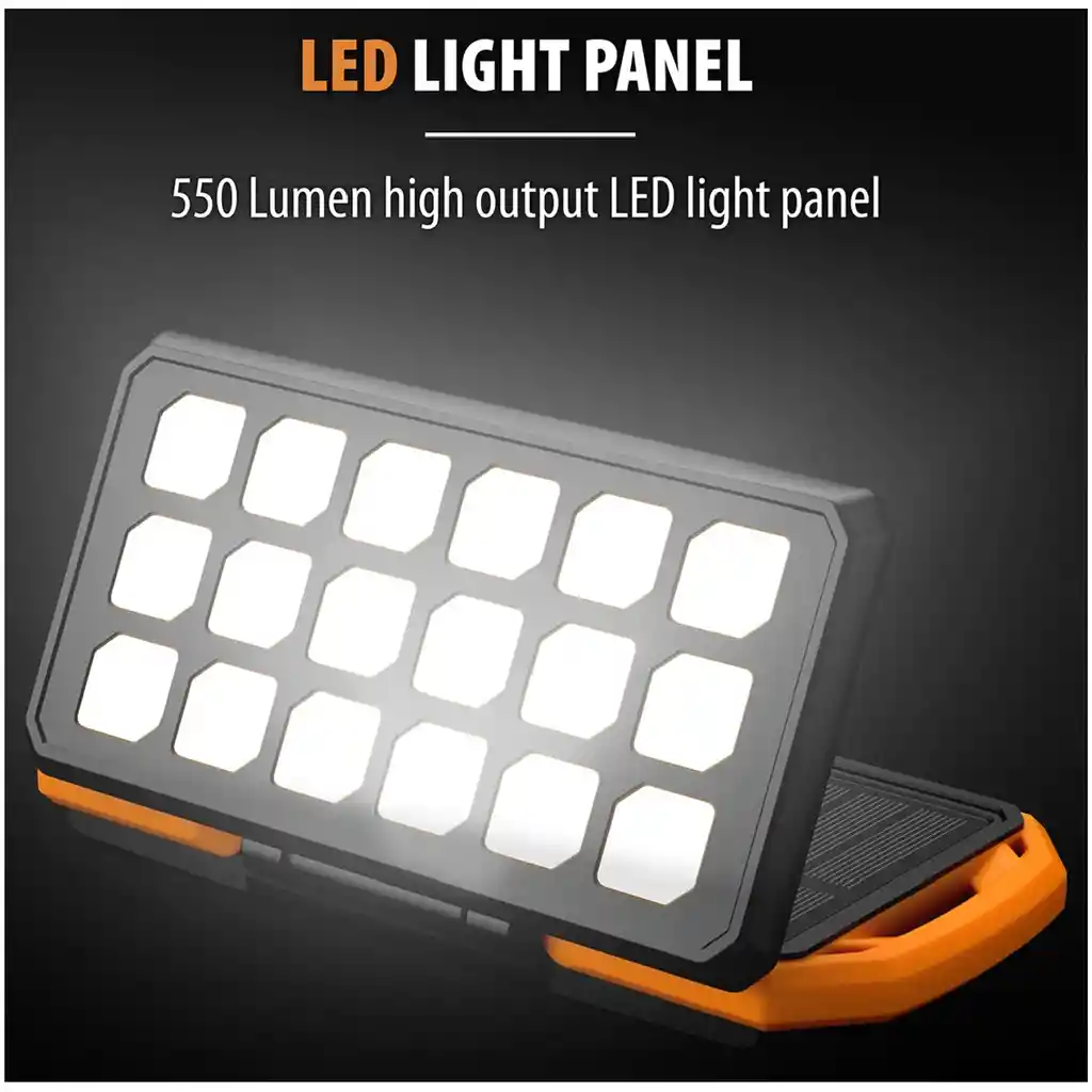 Toughtested Powerbank Dual Solar Switchback 10000 Mah