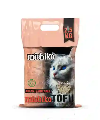 Arena Michiko Tofu Premium Melocotón X 2.5kg