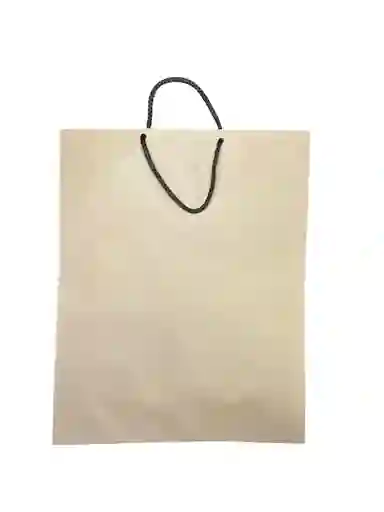 Bolsa De Regalo Kraft Lisa Grande 33x26cm