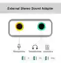 Tarjeta De Sonido Tipo C - Plug Microfono- Plug Audifonos