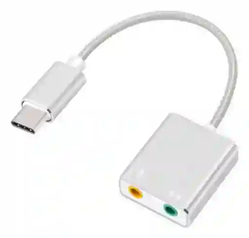 Tarjeta De Sonido Tipo C - Plug Microfono- Plug Audifonos