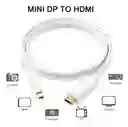 Cable Mini Display Port A Hdmi Macho 1.8 M, 1080p