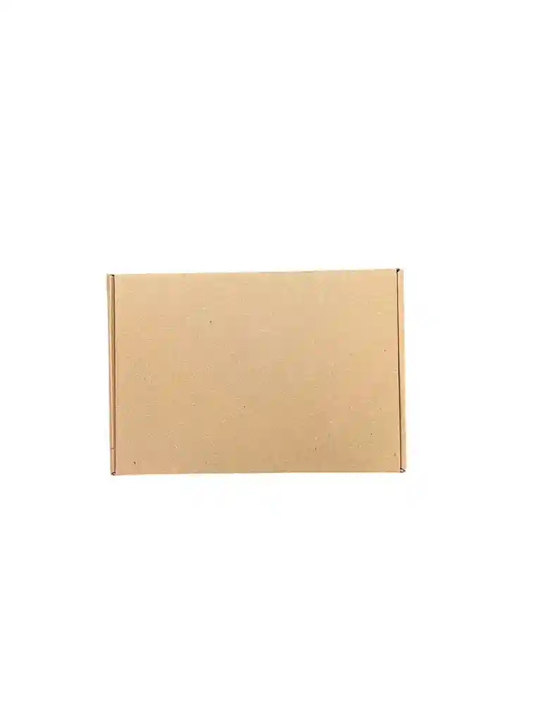 Caja De Regalo Lisa Completa Kraft Micro - Corrugado 16x20x7cm