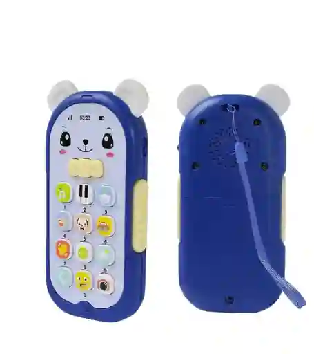 Juguete Celular Musical Para Bebe Motivo Gato Jb1212
