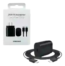 Cargador Tipo Samsung 25w Tipo C Carga Rapida Super Carga Generico