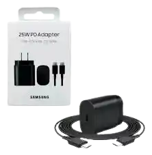 Cargador Tipo Samsung 25w Tipo C Carga Rapida Super Carga Generico