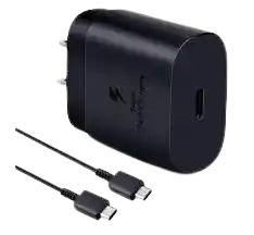 Cargador Tipo Samsung 25w Tipo C Carga Rapida Super Carga Generico