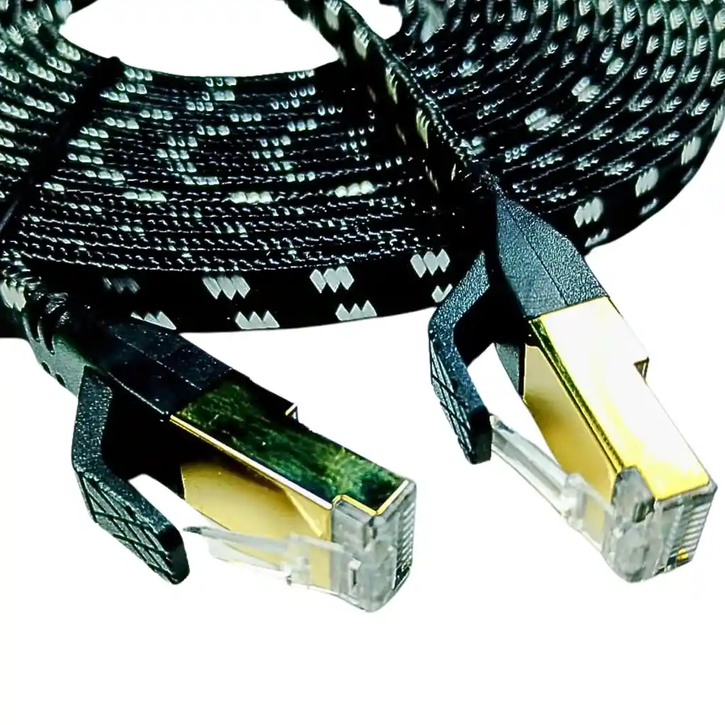 Cable De Red Trenzado Categorìa 8 100% Cobre De 5 Metros