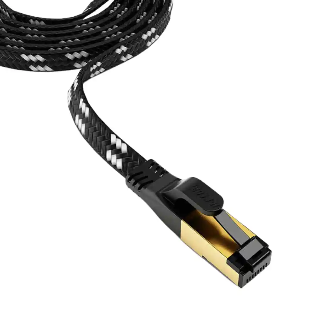 Cable De Red Trenzado Categorìa 8 100% Cobre De 5 Metros