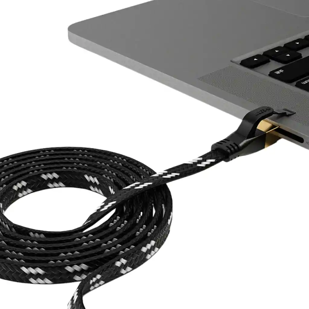 Cable De Red Trenzado Categorìa 8 100% Cobre De 5 Metros