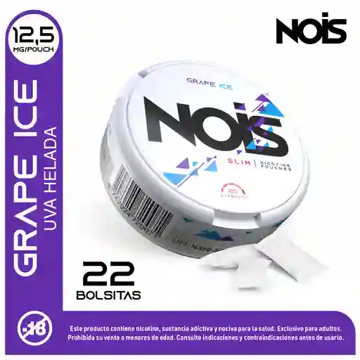 Pouche Nois Grape Ice 22 Und 12,5 Mg