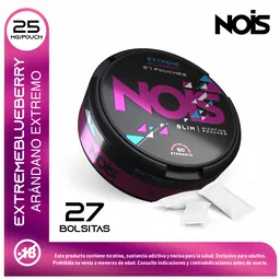 Pouche Nois Extreme Blueberry 27 Und 25 Mg
