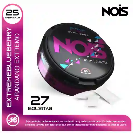 Pouche Nois Extreme Blueberry 27 Und 25 Mg
