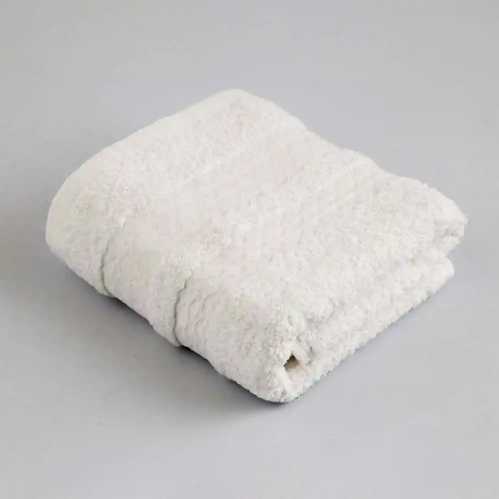 Toalla Cannon Manos Ines 50x70cm Blanco 500 Gr Algodon
