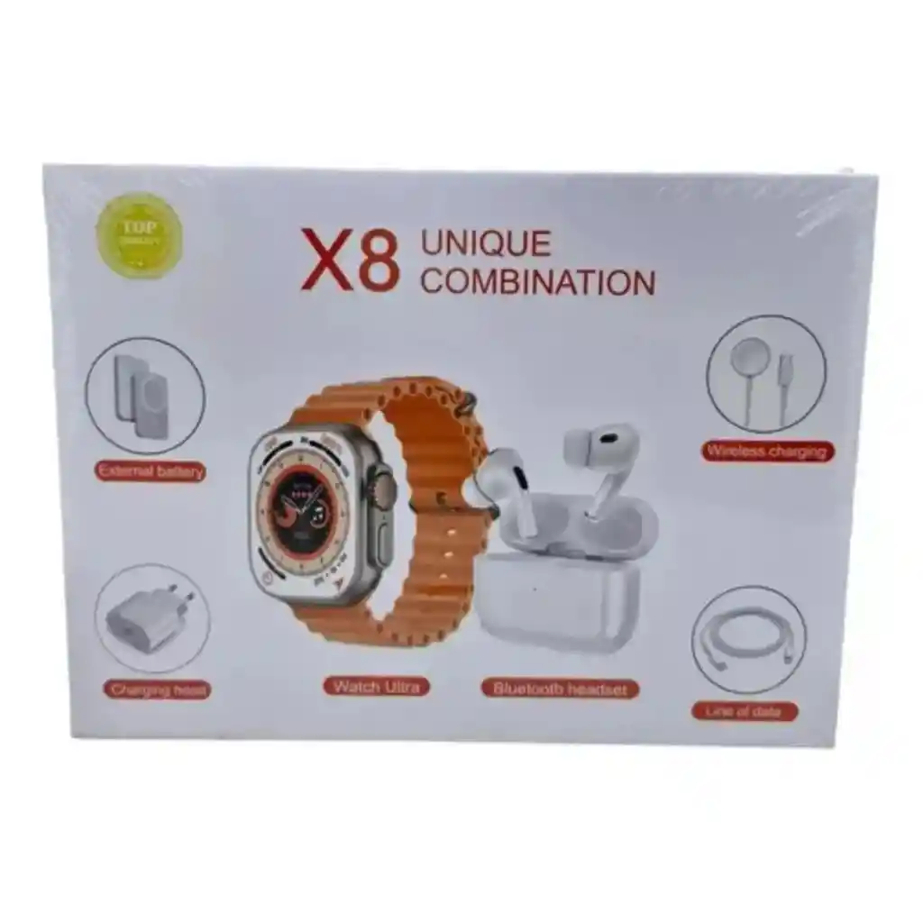 Combo Reloj Smart Watch X8 Unique Combination