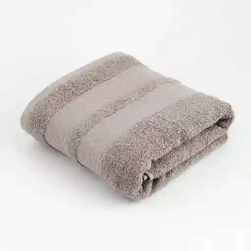 Toalla Cannon Cuerpo Ines 70x140cm Gris 500 Gr Algodon