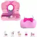 Set Belleza Infantil Maleta Maquillaje Y Cartera Mini