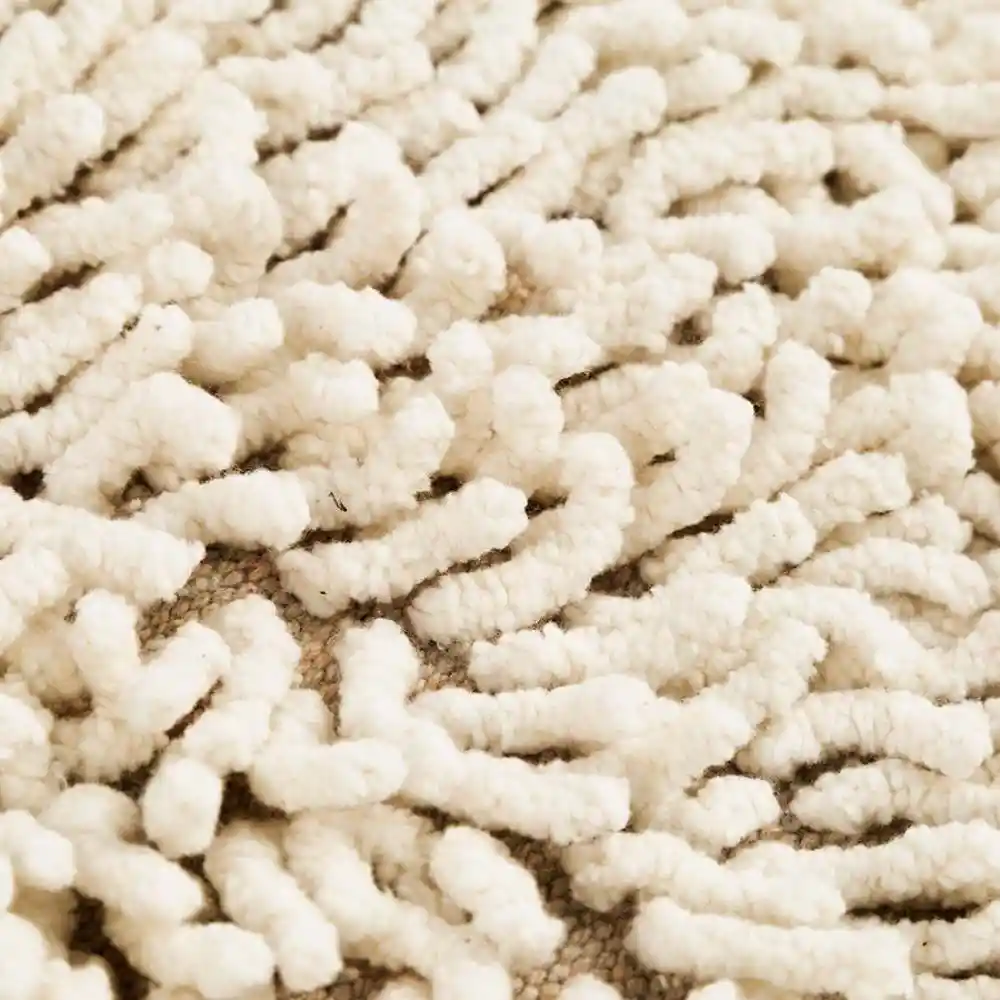 Tapete Baño Expressions Border Elite 45x65cm Blanco Algodon