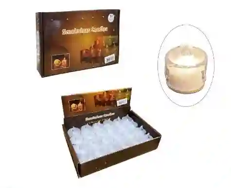 Vela Led Amarilla Candle