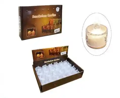 Vela Led Amarilla Candle