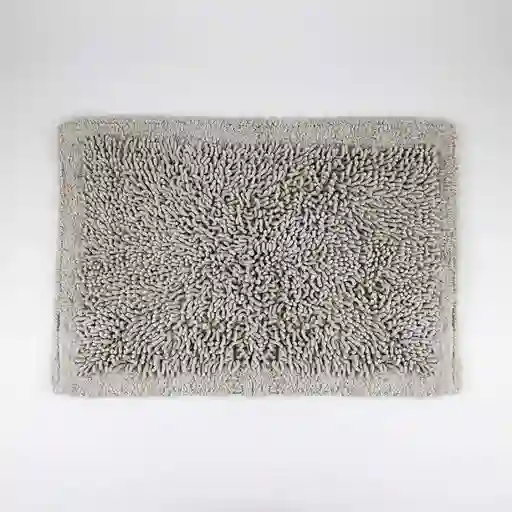 Tapete Bano Expressions Border Elite 45x65cm Gris Algodon
