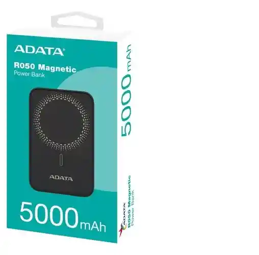 Banco De Poder Adata R050 Inalambrico 5000mah Pr050-11bk