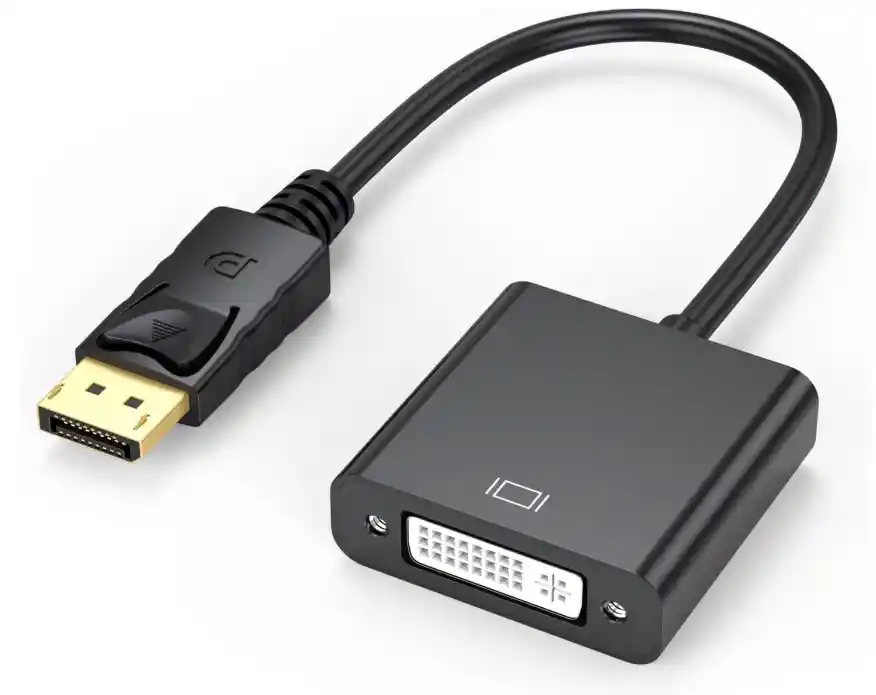 Convertidor Video Display Port Macho A Dvi-d Hembra 24+5