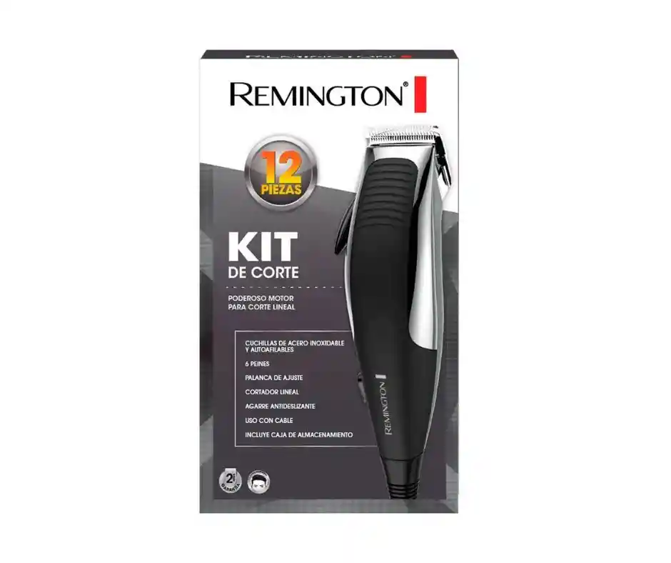 Kit Cortador De Cabello Remington 12 Piezas