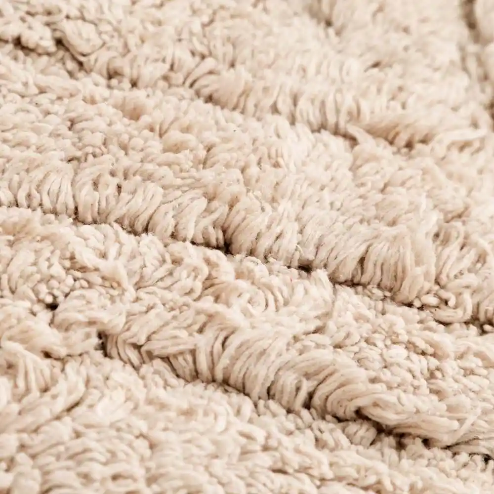 Tapete Bano Expressions Heritage 65x45cm Taupe Algodon
