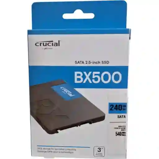 Sólido Crucial 240gb
