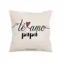 Cojín Regalo Papá Te Amo