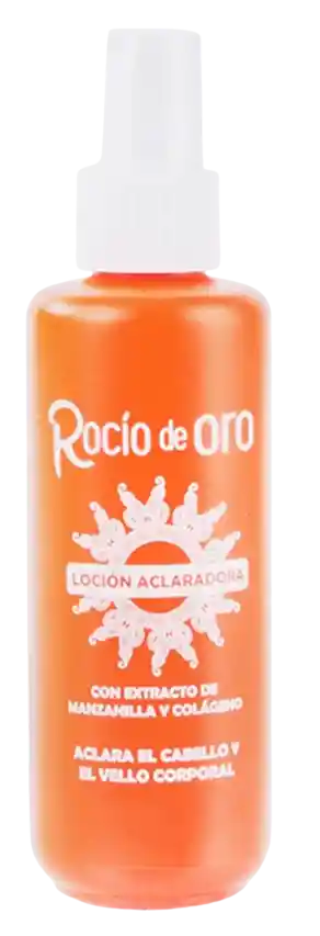 Locio Aclaradora De Vellos Y Cabello 60ml - Rocio De Oro