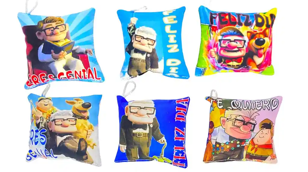Cojin Pequeño Carl Fredricksen Up