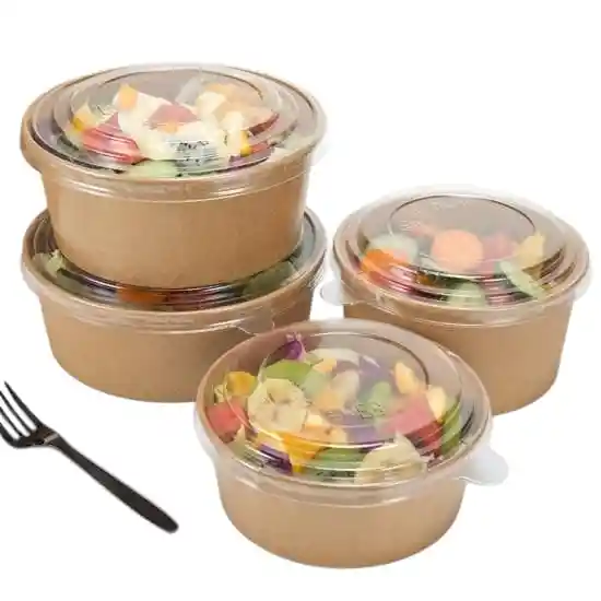 Bowl Bamboo 1000 Cc X 10 Unds