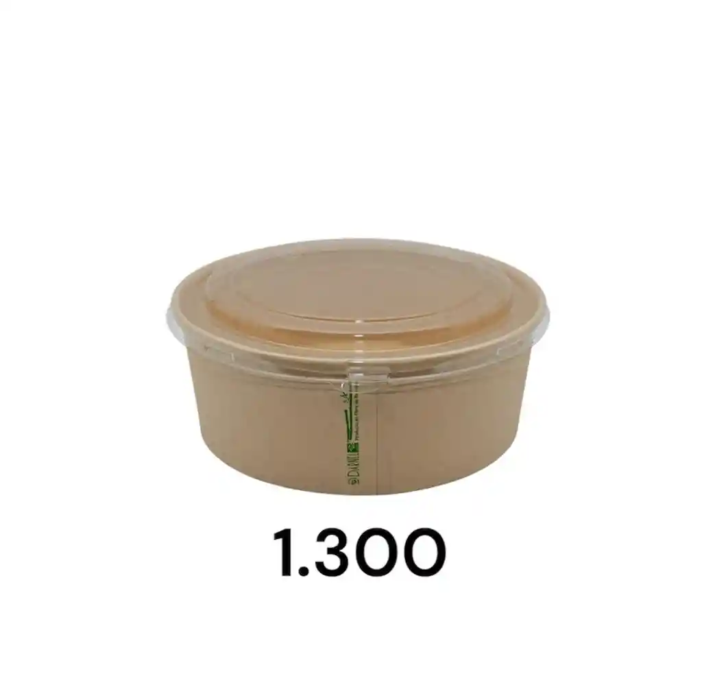 Bowl Bamboo 1300 Cc X 10 Unds