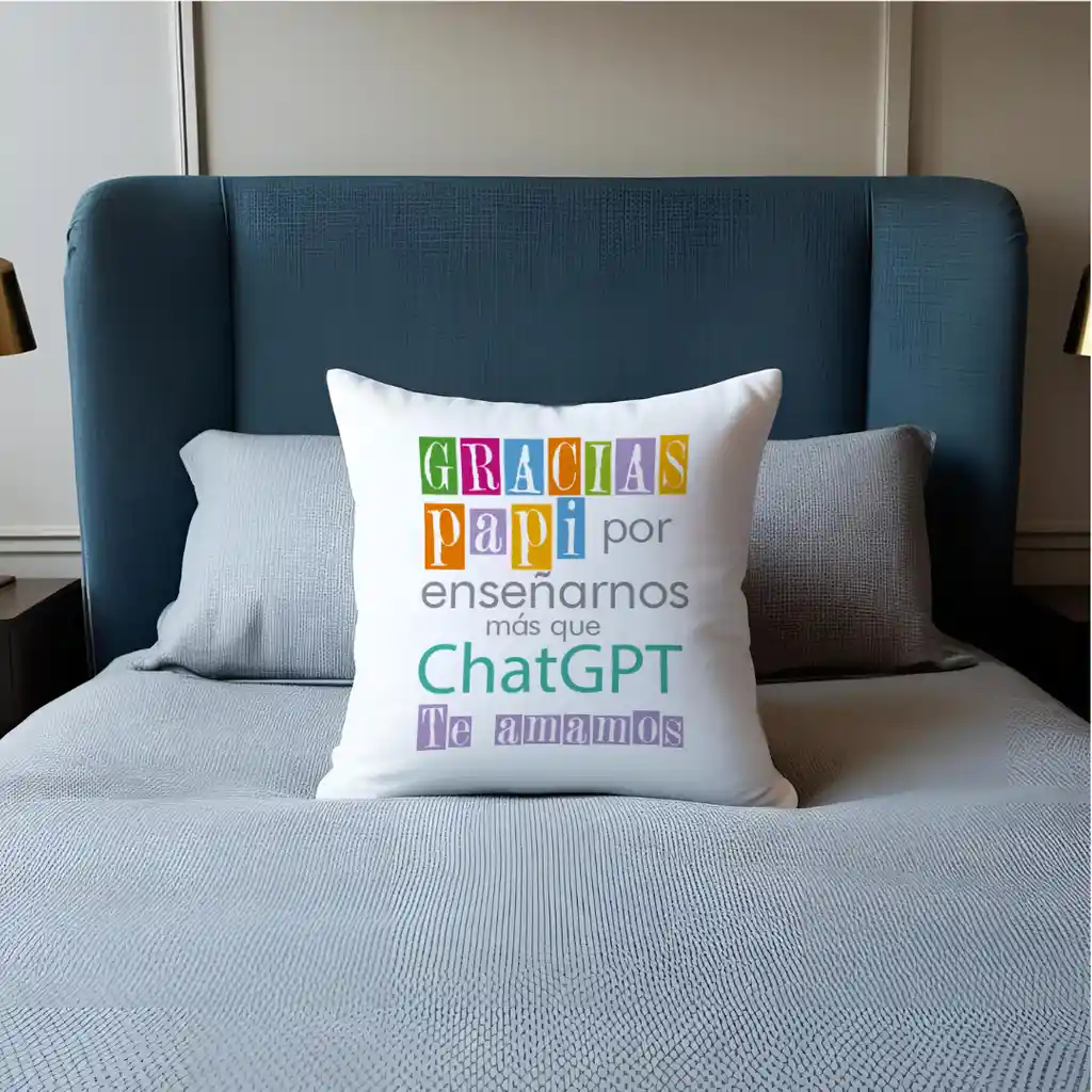 Cojín Papá Chatgpt Para Regalo