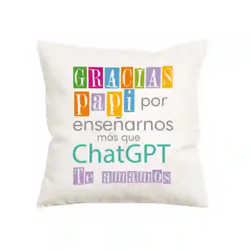 Cojín Papá Chatgpt Para Regalo