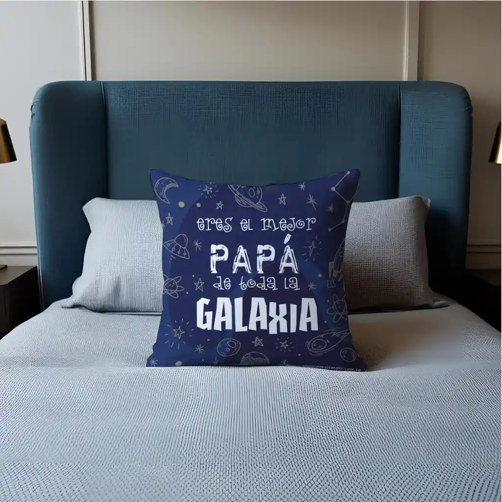 Cojín Papá El Mejor De Toda La Galaxia