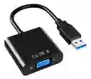 Cable Convertidor Usb3.0 A Vga Hembra 1080p Para Pc