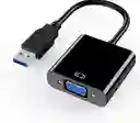 Cable Convertidor Usb3.0 A Vga Hembra 1080p Para Pc