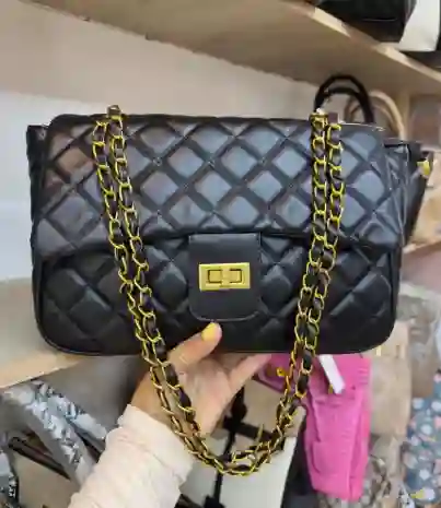 Bolso Coco Grande Negro