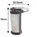 Dispensador De Gel Antibacterial/jabón Líquido Automático Aluminio 400 Ml