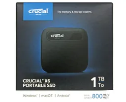 Disco Externo Sólido Crucial 1tb